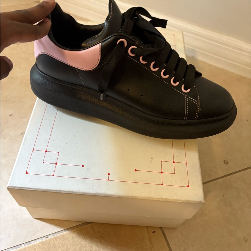 Alexander Mcqueens Black N Pink